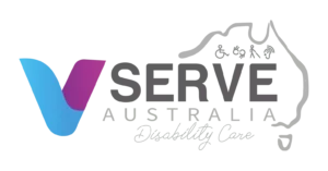 Vserve Australia Disability Care - Logo